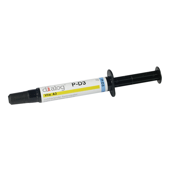 Dialog paste opaquer P-D2, 3g syringe, 3 g-syringe