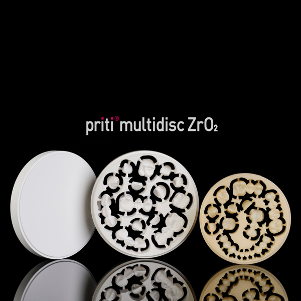 priti®multidisc ZrO2 Translucent, 98x 14