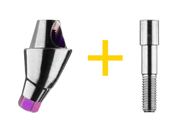 Multi Unit Abutment 30° Cone Connection inkl. Schraube