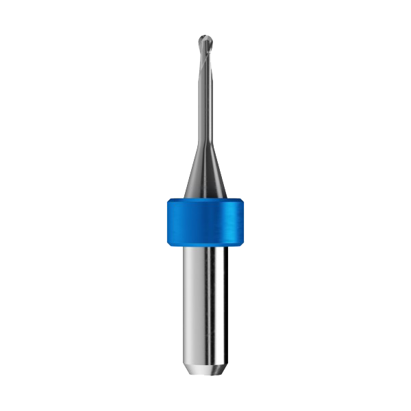 T2/T7 - Premium Radiusfräser 2,0mm für CoCr/Ti