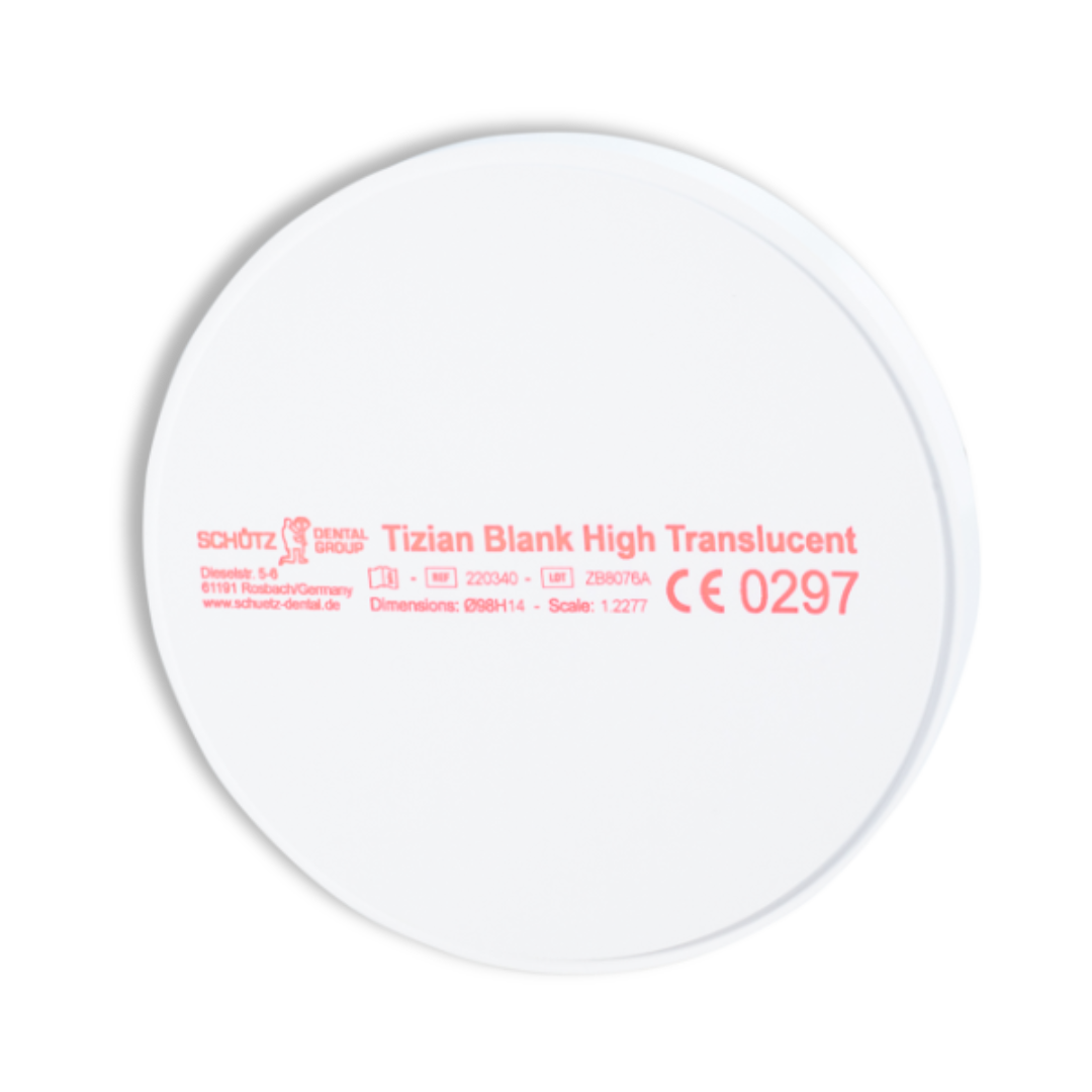 Tizian Blank High Translucent 98 x 14 mm