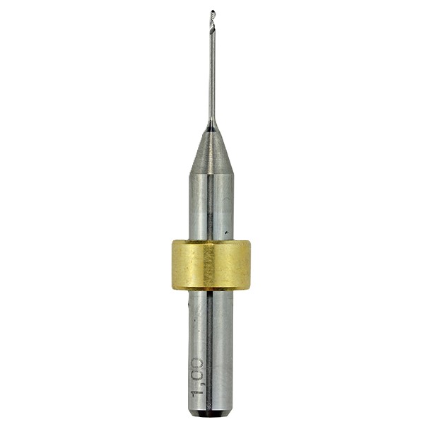 T12 Tizian Cut 5/3.5  PMMA finemilling single point mill, 1,0mm, 6 mm shaft