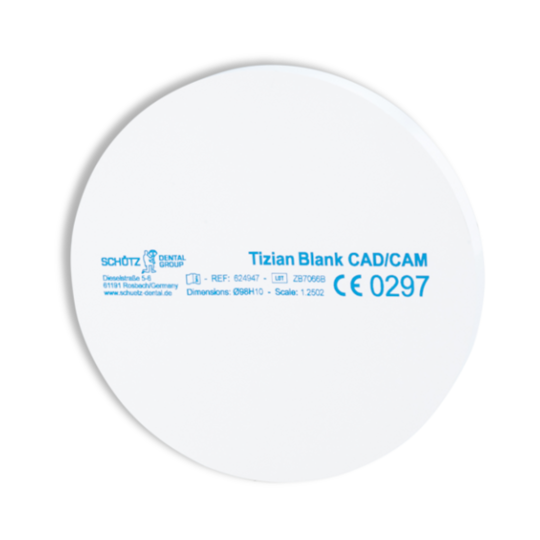 Tizian Blank CAD/CAM 98 x 10 mm