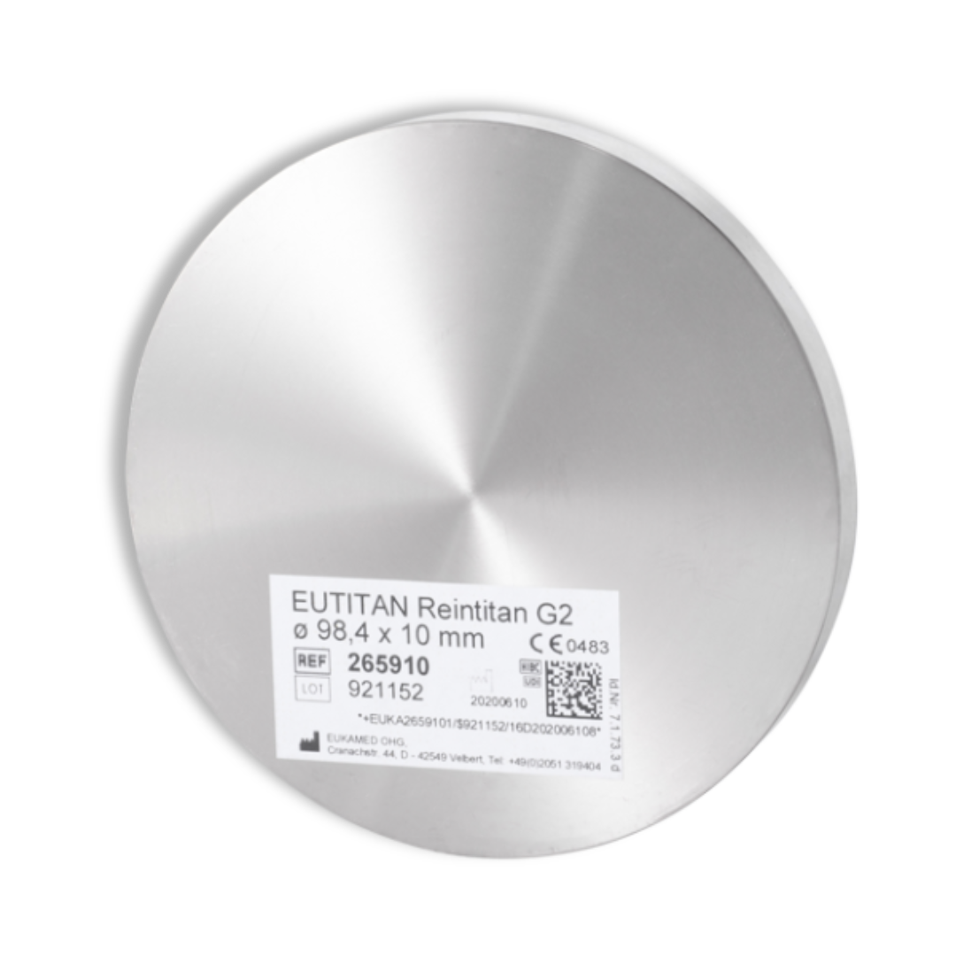 EUTITAN Grade 2 98 x 10 mm