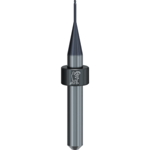 T8 - Radiusfräser 1 mm für Co/Cr / Titan Zweischneider, Tizian 6.0 Serie - Image 1
