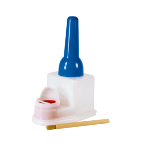 Miniboy-Sparbehälter mit Pinsel, neutral – Bild 1