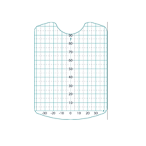 zebris Positionierungsfolie, 5 Stück – Bild 1