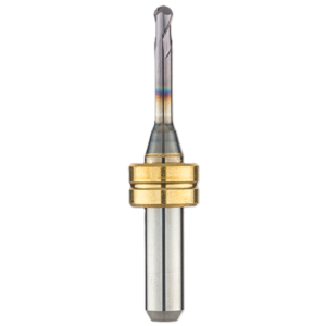 T82/T92 – Speed Radiusfräser 3 mm für CoCr/Titan Zweischneider – Bild 1