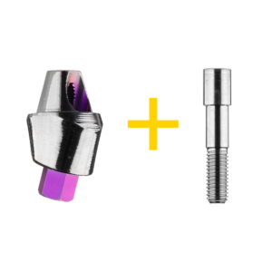 Multi Unit Abutment 20° Hex Connection inkl. Schraube – Bild 1